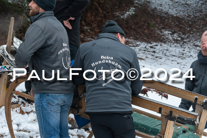 53. Hornschlittenrennen Partenkirchen, 06.01.2024