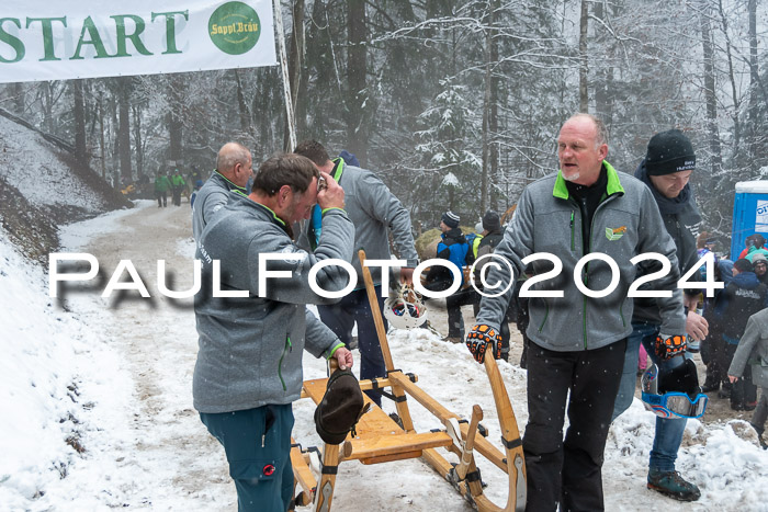 53. Hornschlittenrennen Partenkirchen, 06.01.2024