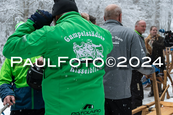53. Hornschlittenrennen Partenkirchen, 06.01.2024