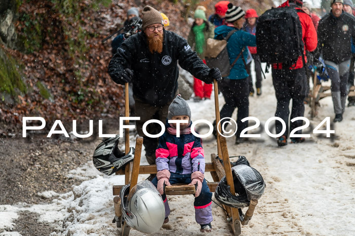53. Hornschlittenrennen Partenkirchen, 06.01.2024