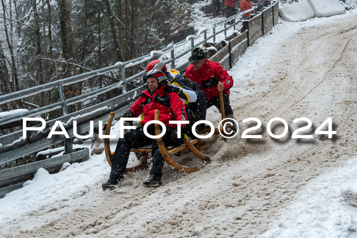 53. Hornschlittenrennen Partenkirchen, 06.01.2024