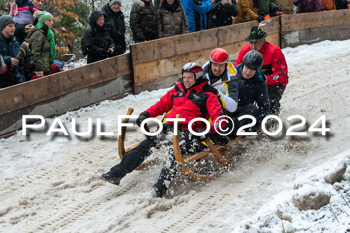 53. Hornschlittenrennen Partenkirchen, 06.01.2024