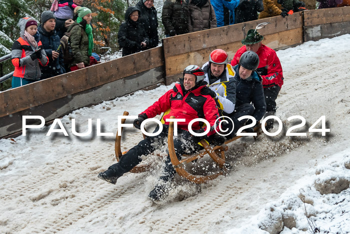 53. Hornschlittenrennen Partenkirchen, 06.01.2024