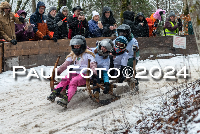 53. Hornschlittenrennen Partenkirchen, 06.01.2024