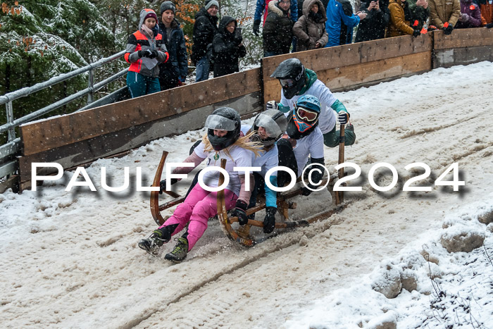 53. Hornschlittenrennen Partenkirchen, 06.01.2024