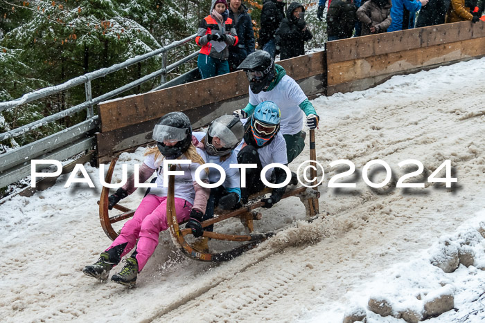 53. Hornschlittenrennen Partenkirchen, 06.01.2024