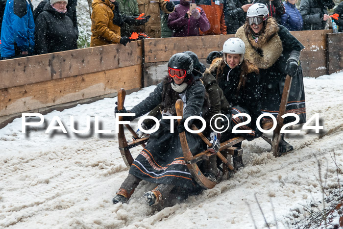 53. Hornschlittenrennen Partenkirchen, 06.01.2024