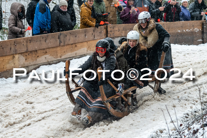 53. Hornschlittenrennen Partenkirchen, 06.01.2024