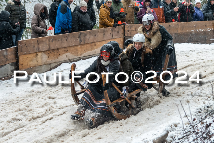 53. Hornschlittenrennen Partenkirchen, 06.01.2024