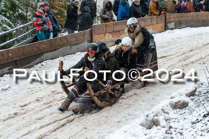53. Hornschlittenrennen Partenkirchen, 06.01.2024