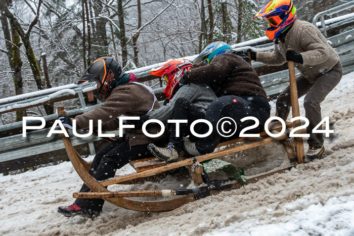 53. Hornschlittenrennen Partenkirchen, 06.01.2024
