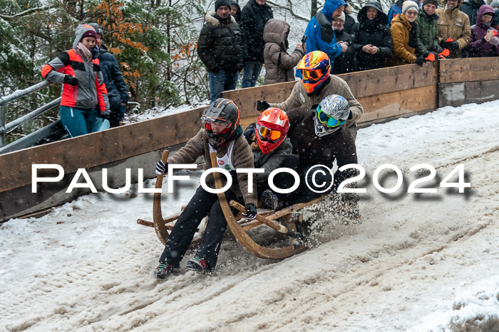 53. Hornschlittenrennen Partenkirchen, 06.01.2024
