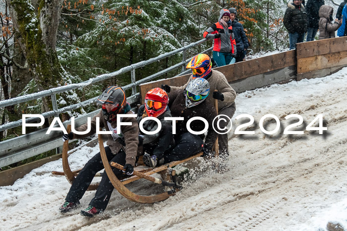 53. Hornschlittenrennen Partenkirchen, 06.01.2024