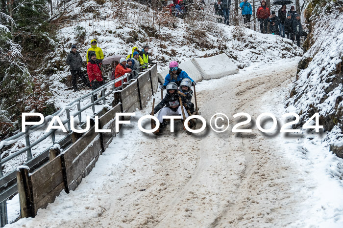 53. Hornschlittenrennen Partenkirchen, 06.01.2024