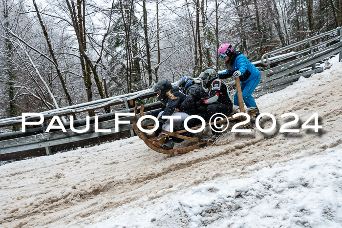 53. Hornschlittenrennen Partenkirchen, 06.01.2024