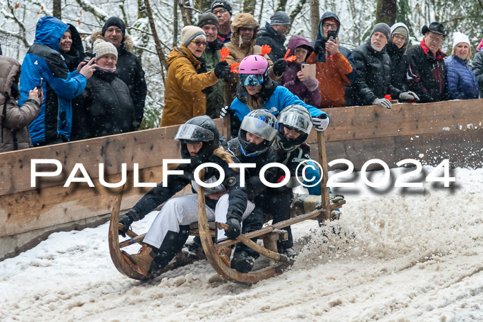 53. Hornschlittenrennen Partenkirchen, 06.01.2024