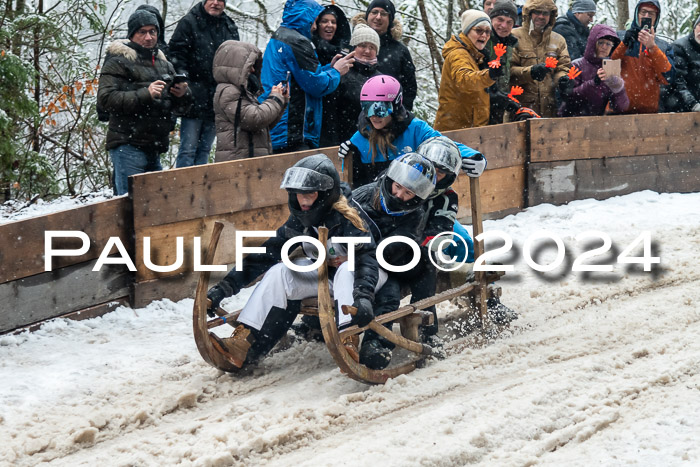 53. Hornschlittenrennen Partenkirchen, 06.01.2024