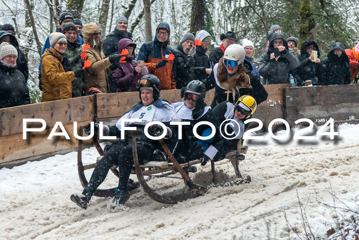 53. Hornschlittenrennen Partenkirchen, 06.01.2024