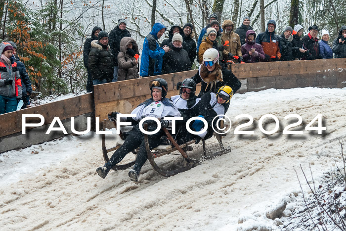 53. Hornschlittenrennen Partenkirchen, 06.01.2024