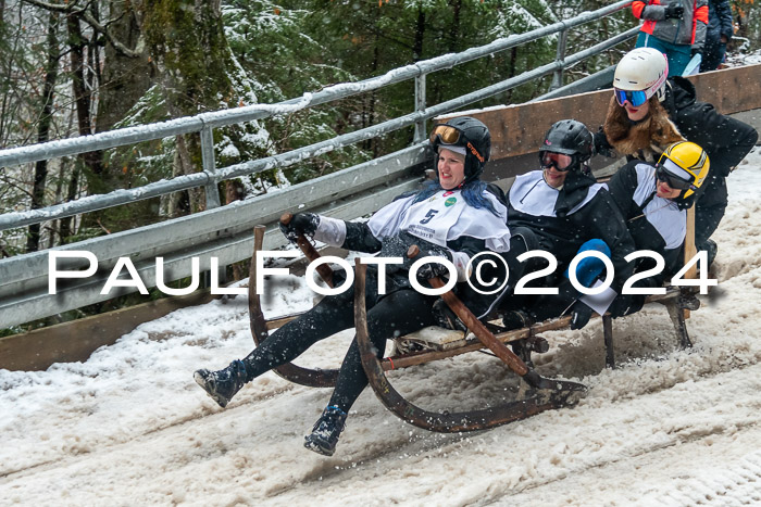 53. Hornschlittenrennen Partenkirchen, 06.01.2024