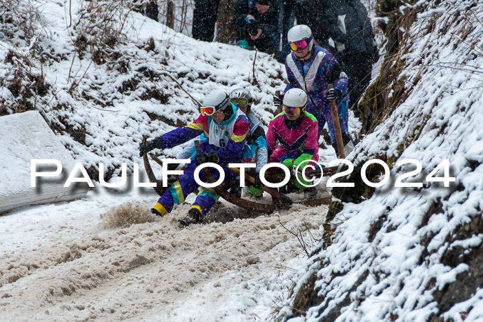 53. Hornschlittenrennen Partenkirchen, 06.01.2024