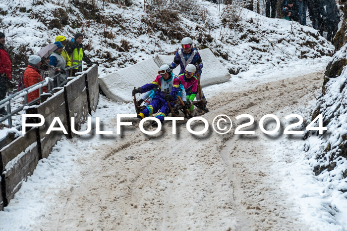 53. Hornschlittenrennen Partenkirchen, 06.01.2024