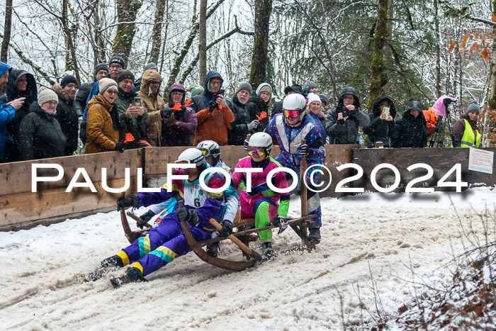 53. Hornschlittenrennen Partenkirchen, 06.01.2024