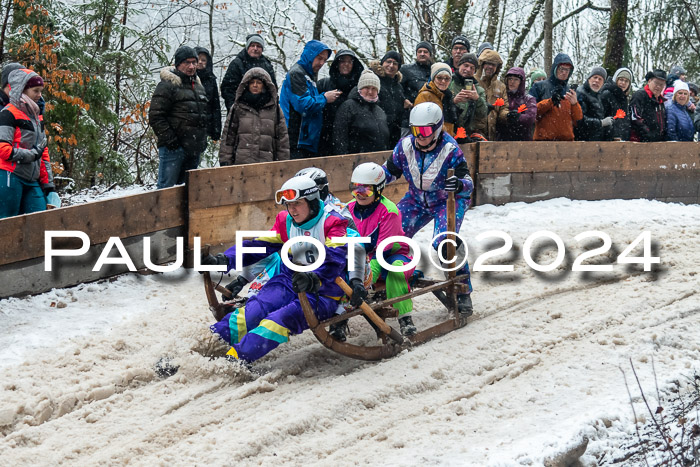 53. Hornschlittenrennen Partenkirchen, 06.01.2024