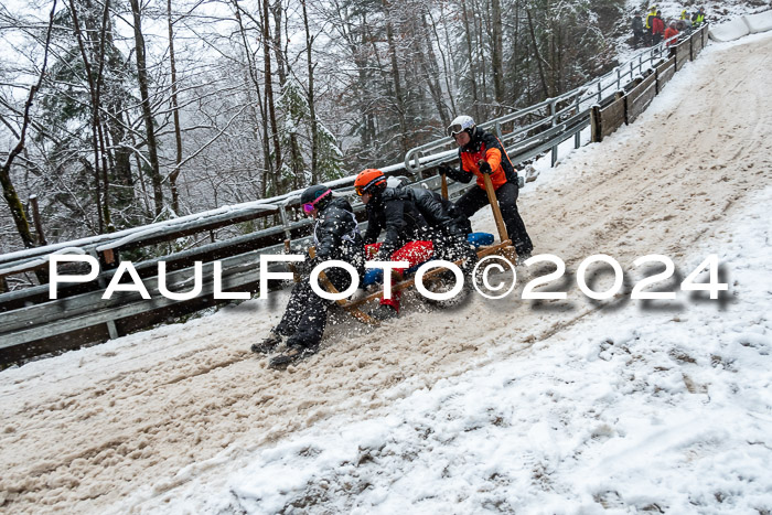 53. Hornschlittenrennen Partenkirchen, 06.01.2024
