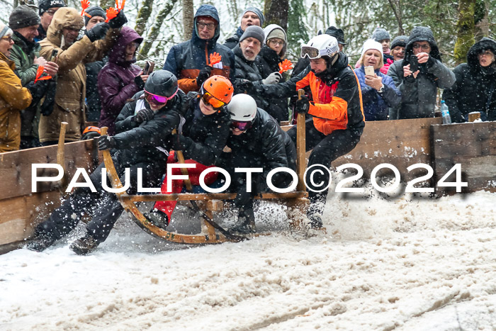 53. Hornschlittenrennen Partenkirchen, 06.01.2024