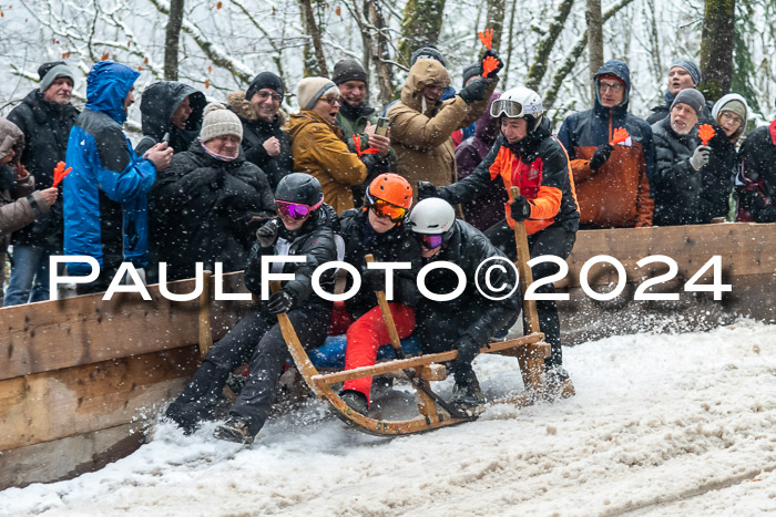 53. Hornschlittenrennen Partenkirchen, 06.01.2024