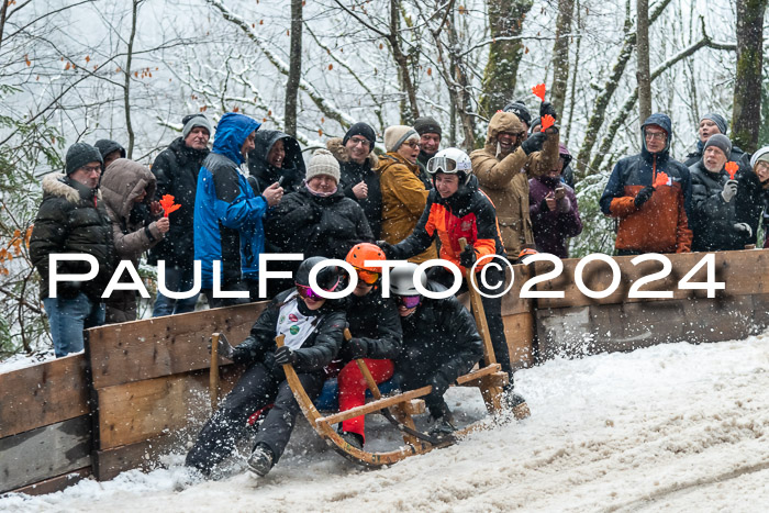53. Hornschlittenrennen Partenkirchen, 06.01.2024