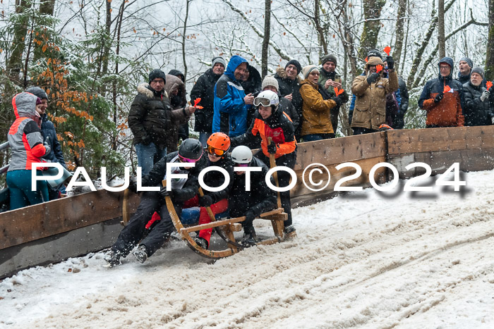 53. Hornschlittenrennen Partenkirchen, 06.01.2024