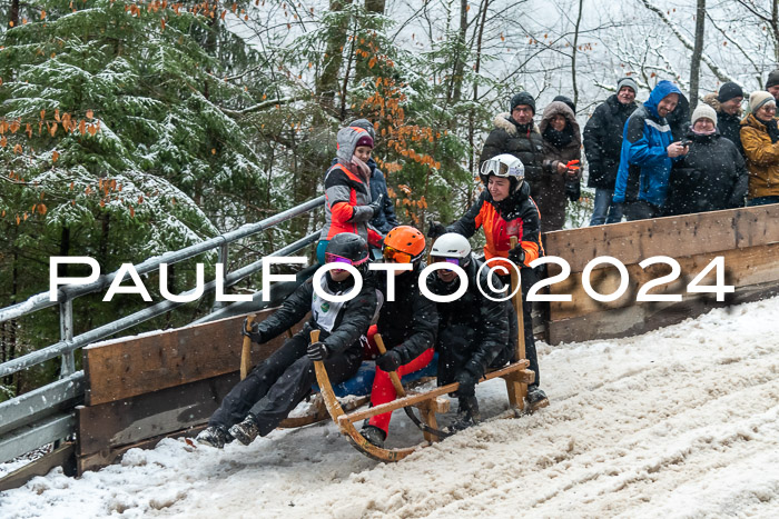 53. Hornschlittenrennen Partenkirchen, 06.01.2024