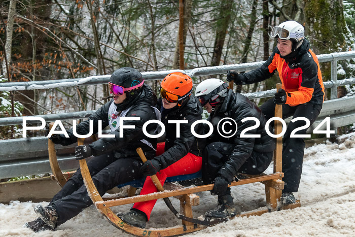 53. Hornschlittenrennen Partenkirchen, 06.01.2024