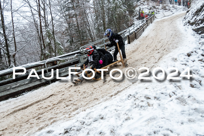 53. Hornschlittenrennen Partenkirchen, 06.01.2024