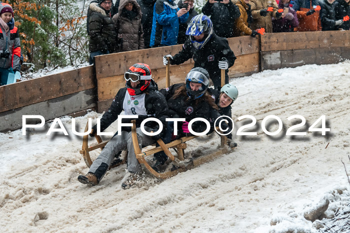53. Hornschlittenrennen Partenkirchen, 06.01.2024