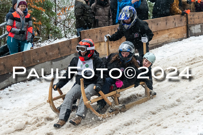 53. Hornschlittenrennen Partenkirchen, 06.01.2024