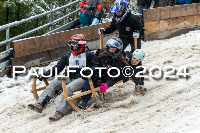 53. Hornschlittenrennen Partenkirchen, 06.01.2024