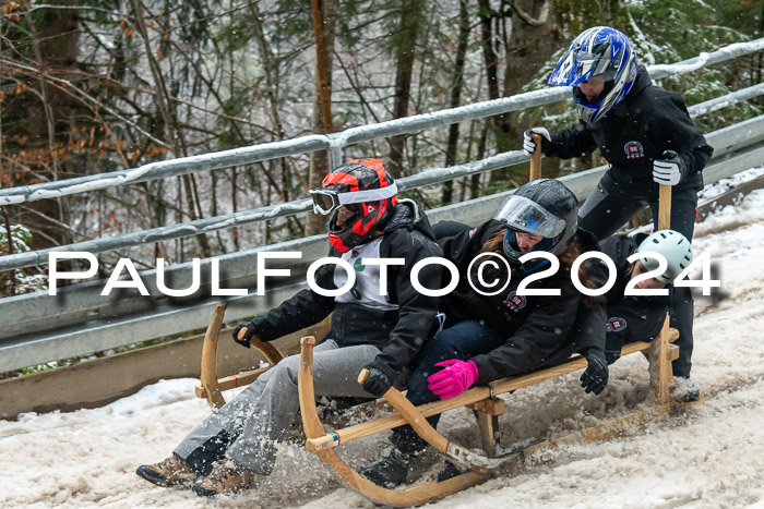 53. Hornschlittenrennen Partenkirchen, 06.01.2024