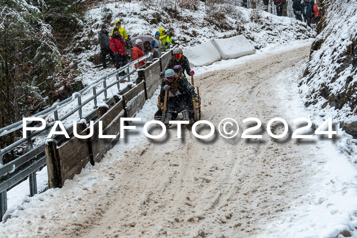 53. Hornschlittenrennen Partenkirchen, 06.01.2024