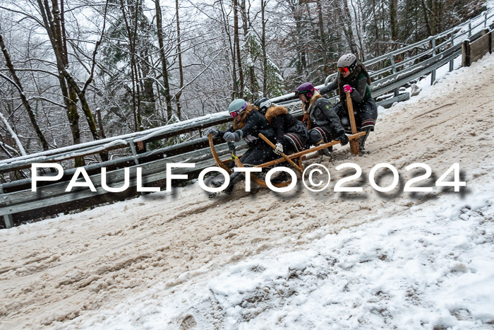 53. Hornschlittenrennen Partenkirchen, 06.01.2024
