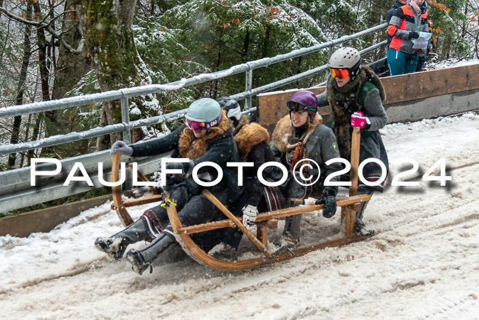 53. Hornschlittenrennen Partenkirchen, 06.01.2024