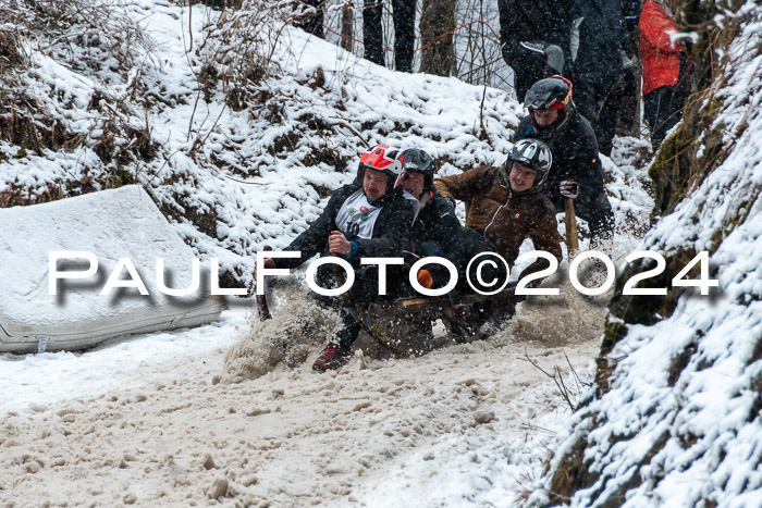53. Hornschlittenrennen Partenkirchen, 06.01.2024