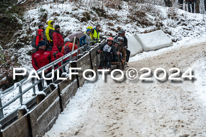 53. Hornschlittenrennen Partenkirchen, 06.01.2024