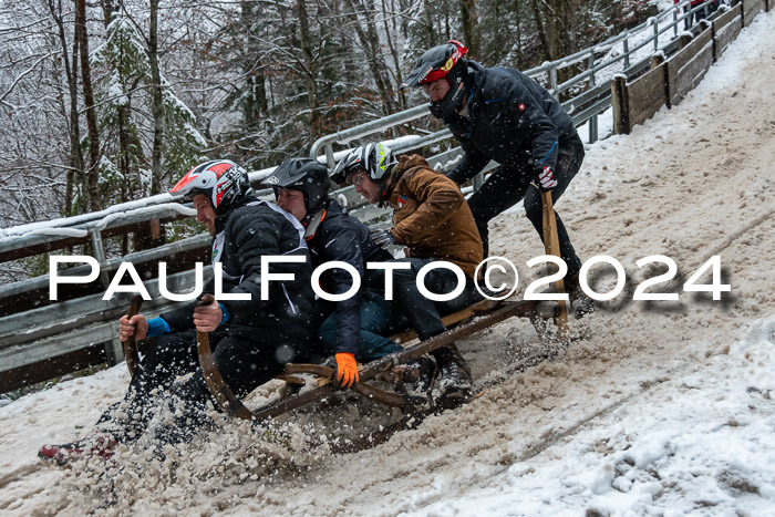 53. Hornschlittenrennen Partenkirchen, 06.01.2024