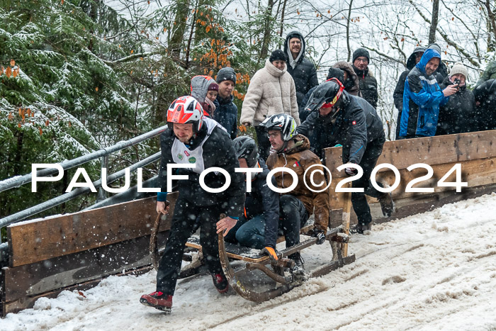 53. Hornschlittenrennen Partenkirchen, 06.01.2024
