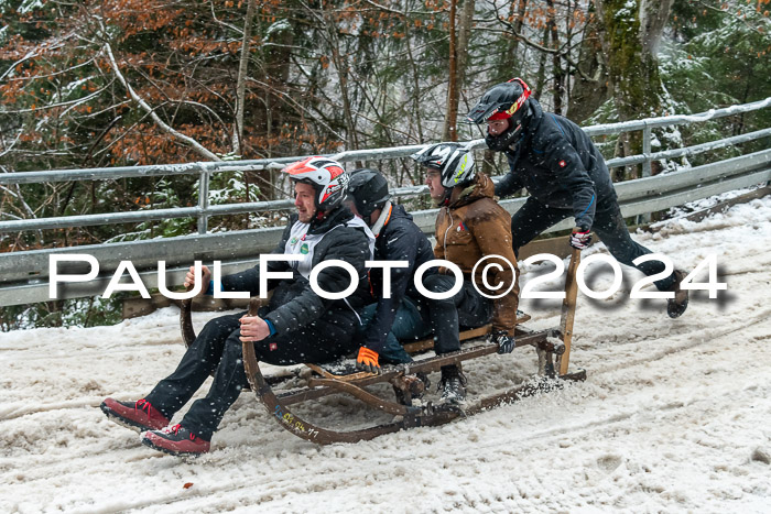 53. Hornschlittenrennen Partenkirchen, 06.01.2024