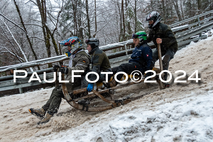 53. Hornschlittenrennen Partenkirchen, 06.01.2024