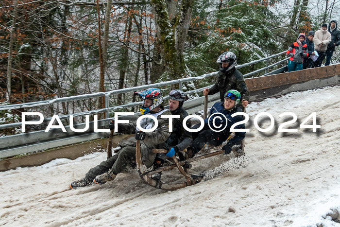 53. Hornschlittenrennen Partenkirchen, 06.01.2024
